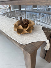 Load image into Gallery viewer, Table runner Linen weave