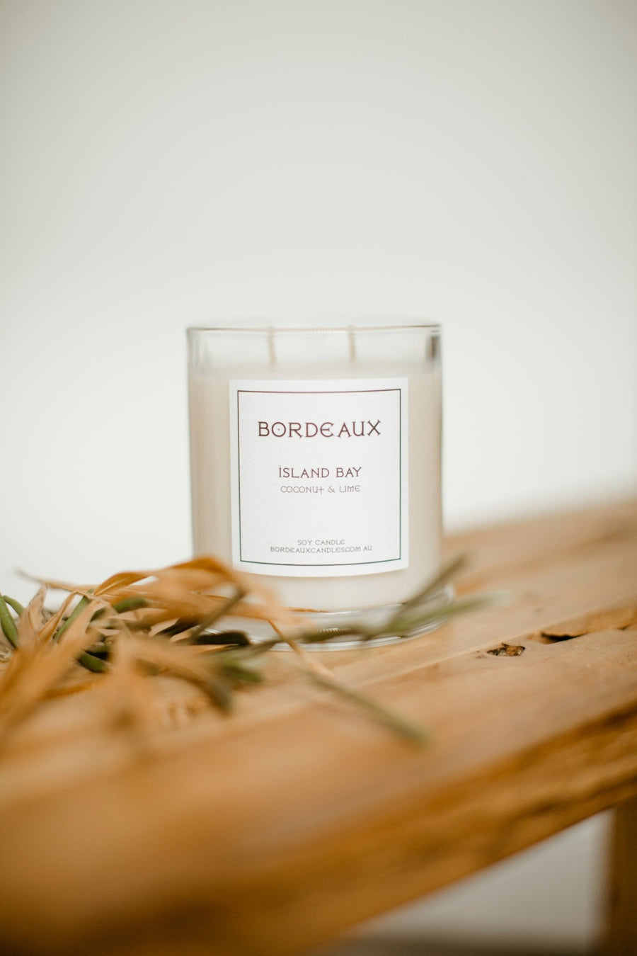 Bordeaux Island Bay Candle