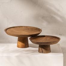 Load image into Gallery viewer, Jali Wooden Cake Stand