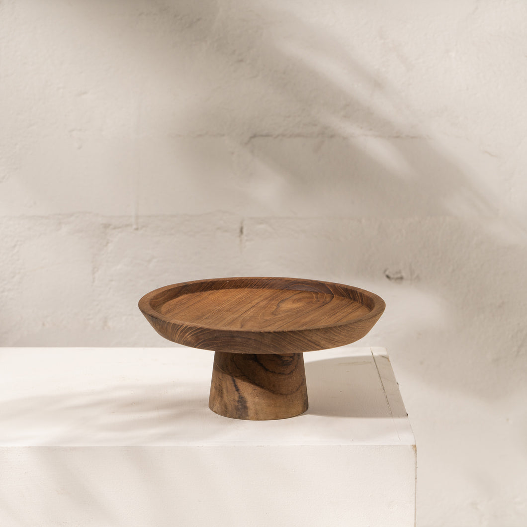 Jali Wooden Cake Stand