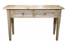 Plantation oak sideboard