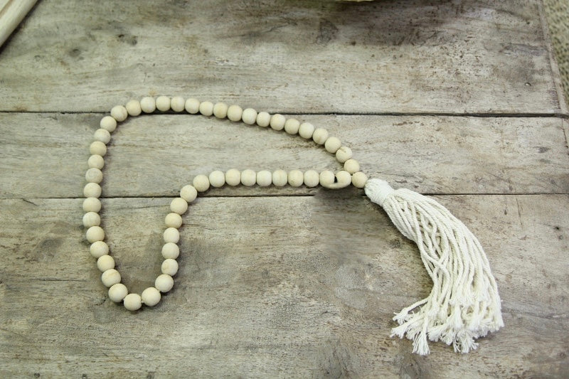 Timber Beaded Tassel