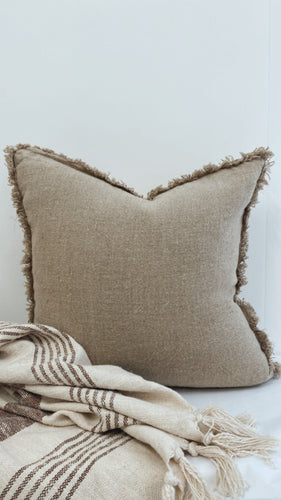 Freya Linen cushion