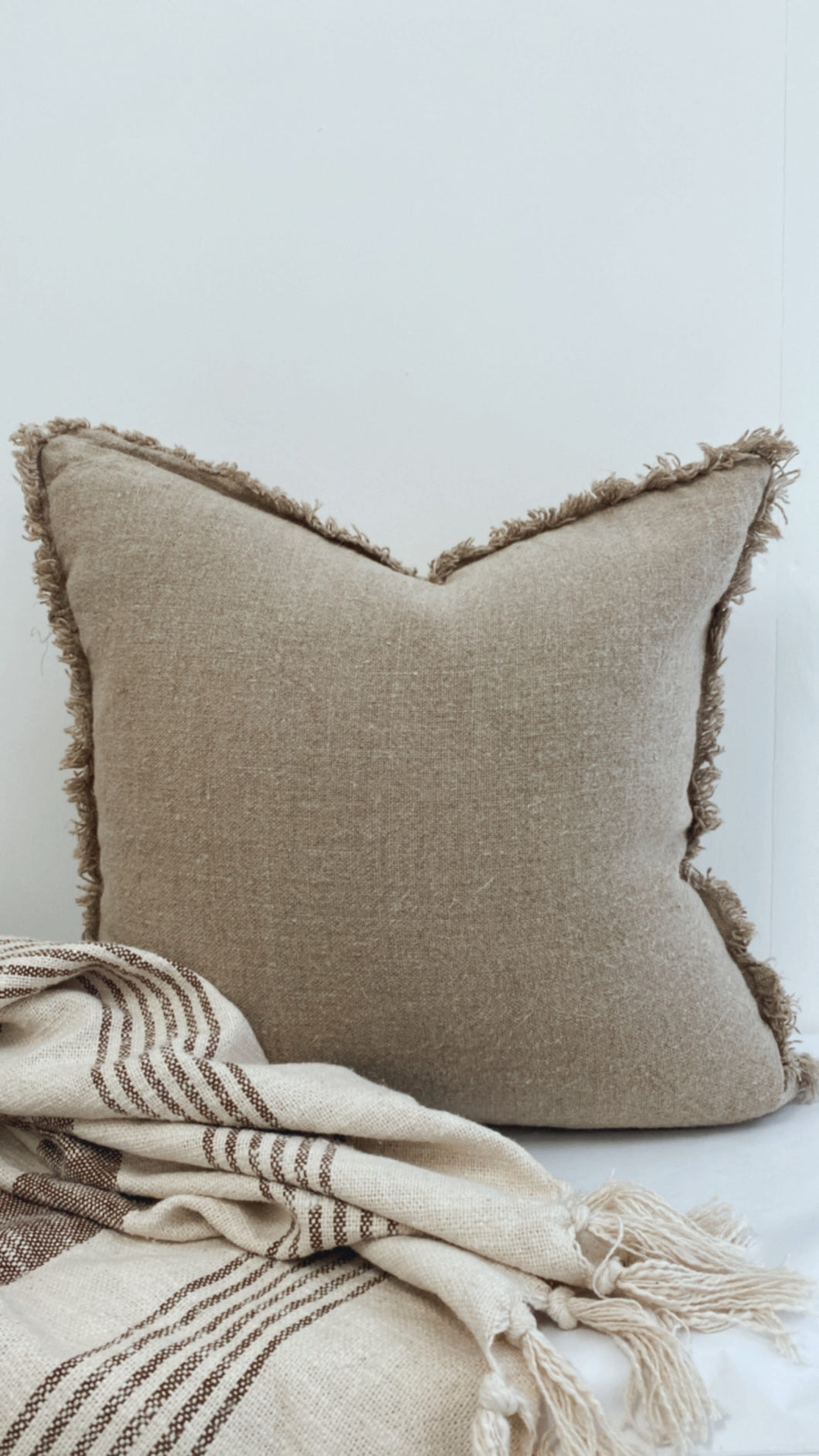 Freya Linen cushion