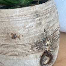 Load image into Gallery viewer, Antique timber Pot