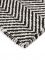 Load image into Gallery viewer, Herringbone Black Indoor Outdoor Rug