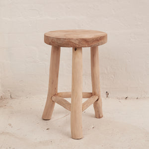 Lale Rustic Milking Stool - 46cm