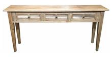 Plantation oak sideboard